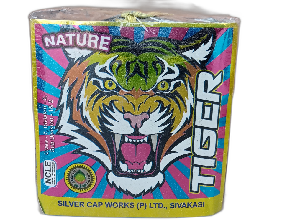 4" TIGER / 4" FLAM (5 Pcs) - View 1