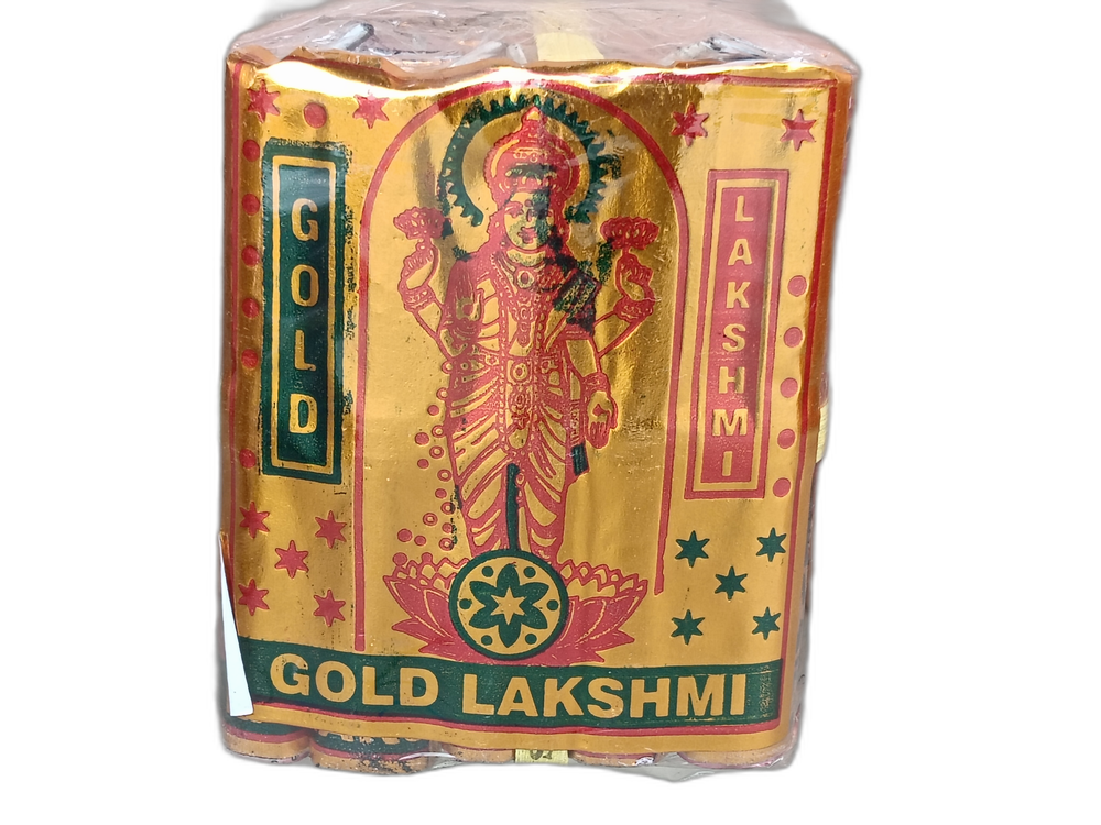 4" GOLD LAKSHMI 12 PLY (5 Pcs) - View 1