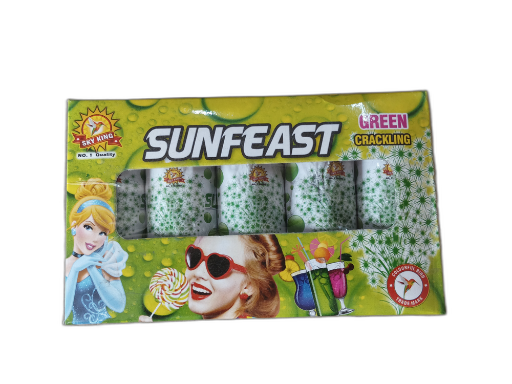SUN FEST GREEN (5 Pcs) - View 1